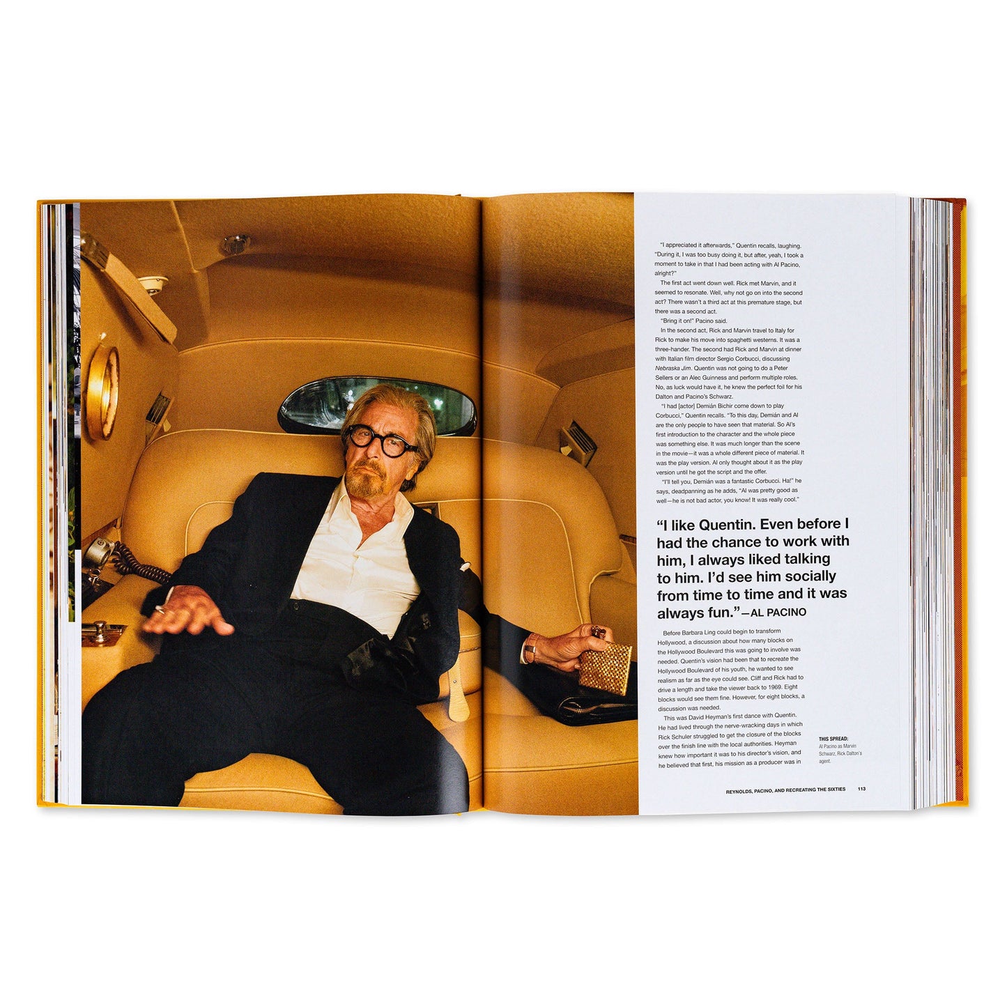 The Making of Quentin Tarantino’s Once Upon a Time in Hollywood Hardcover Book