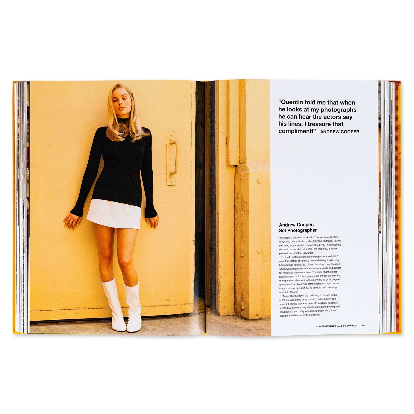 The Making of Quentin Tarantino’s Once Upon a Time in Hollywood Hardcover Book