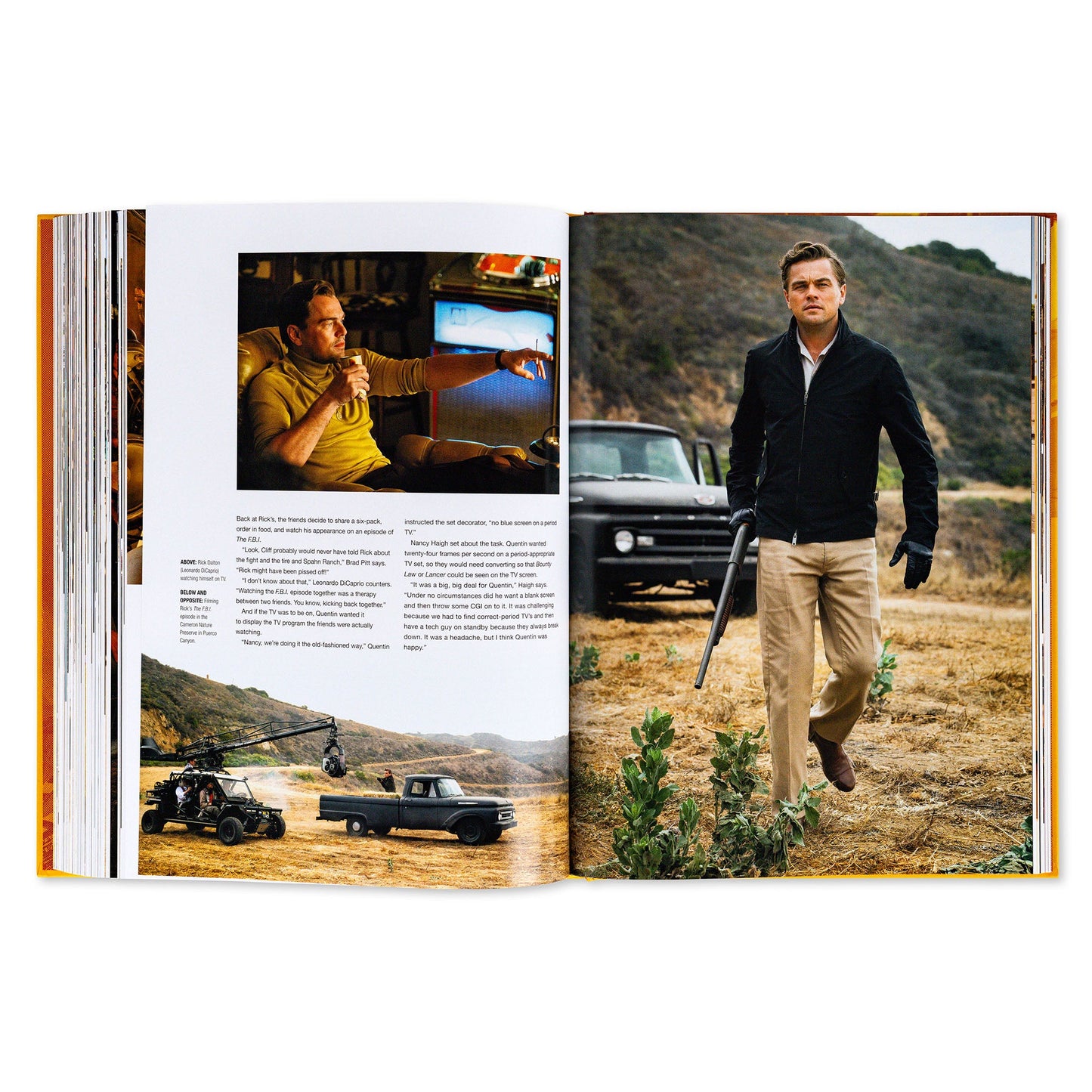 The Making of Quentin Tarantino’s Once Upon a Time in Hollywood Hardcover Book