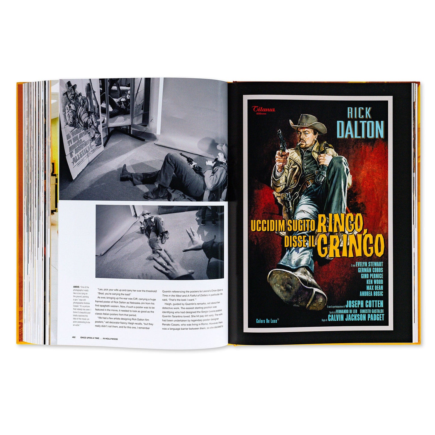 The Making of Quentin Tarantino’s Once Upon a Time in Hollywood Hardcover Book