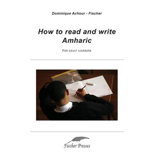 How to read and write Amharic: For adult learners