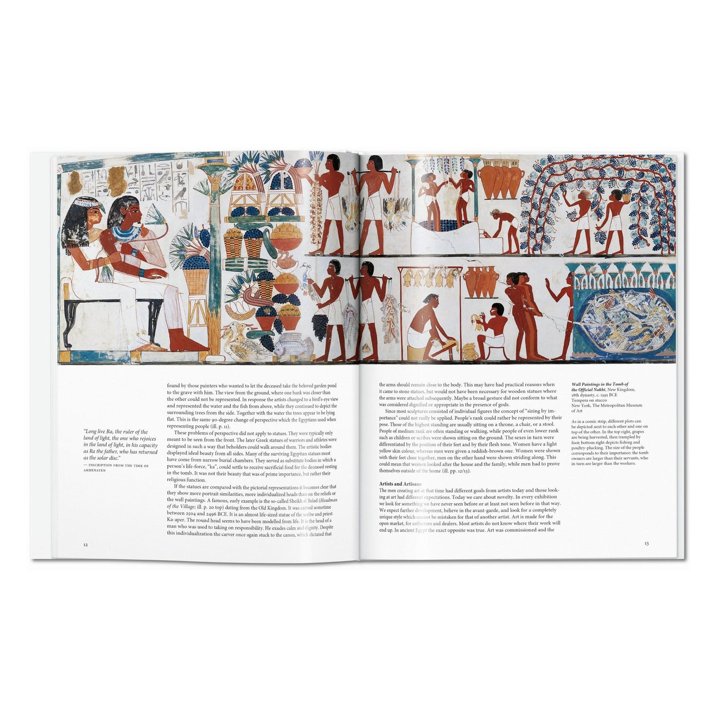 Egyptian Art (English) Book