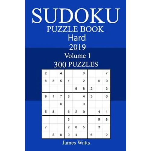 300 Hard Sudoku Puzzle Book 2019