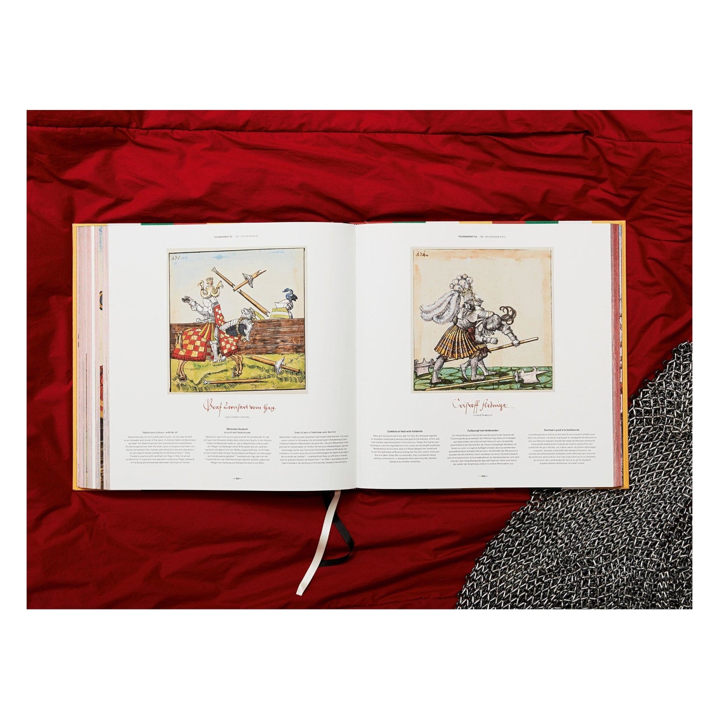 Freydal. Medieval Games. The Book of Tournaments of Emperor Maximilian I (German, French, English) Book