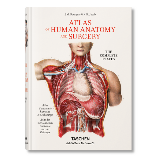Bourgery. Atlas of Human Anatomy and Surgery (German, French, English) Book