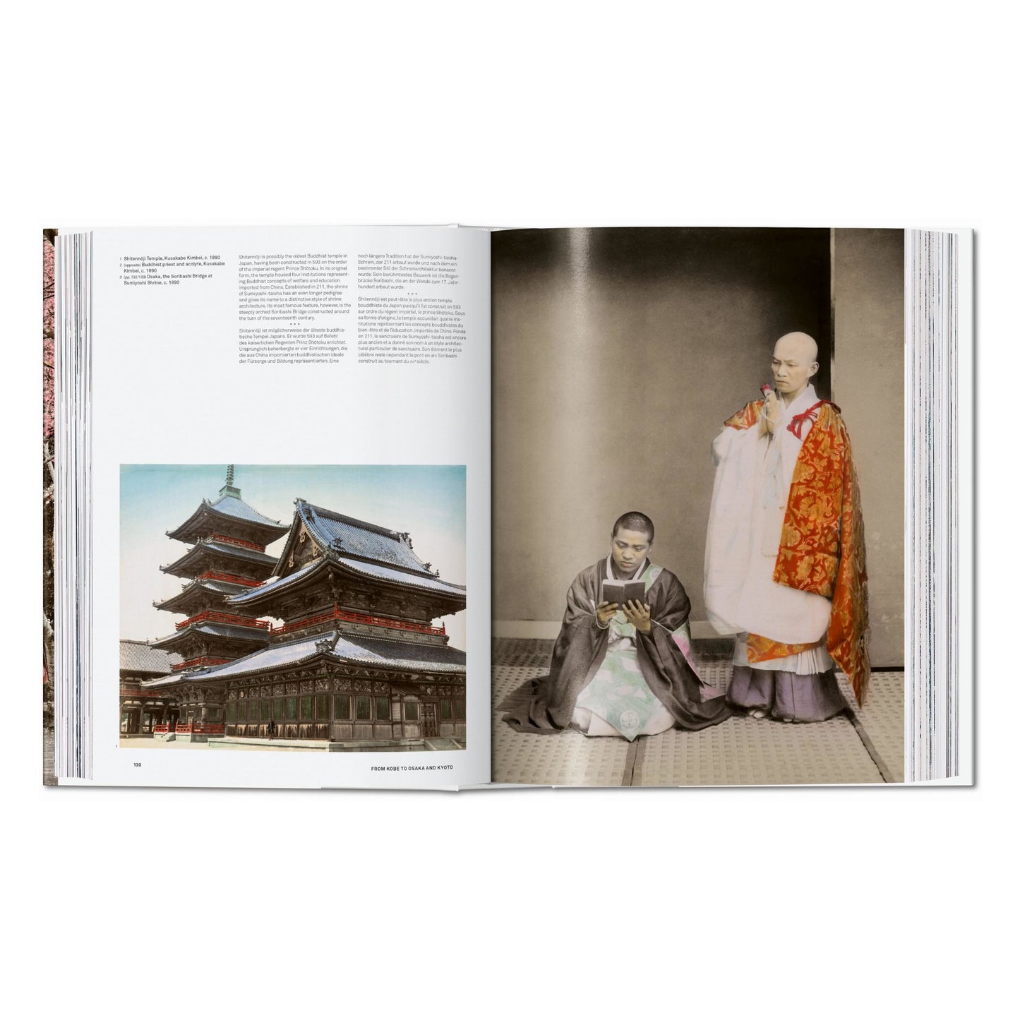 Japan 1900. A Portrait in Color (German, French, English) Book