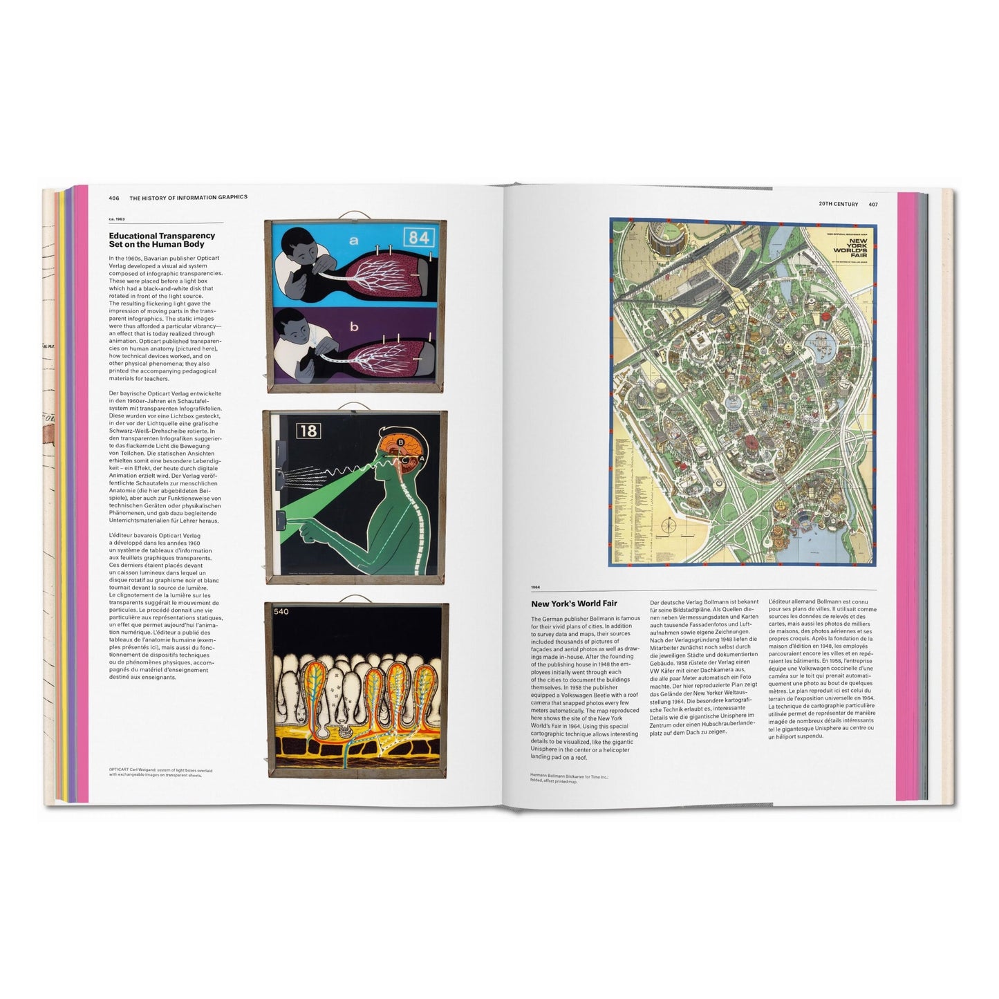 History of Information Graphics (German, French, English) Book
