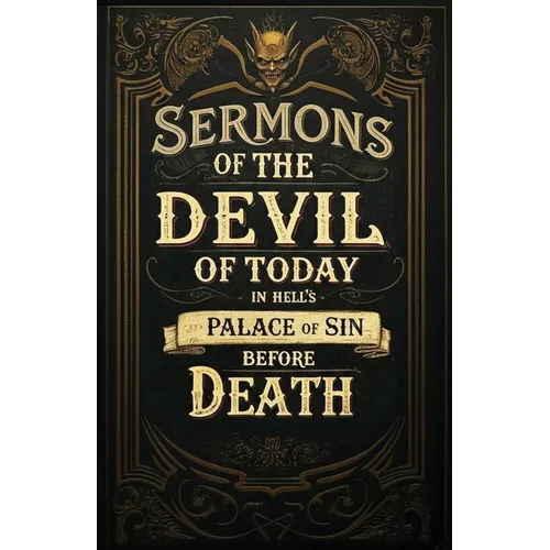 Sermons By the Devil of Today in Hell's Palace of Sin Before Death: A Collection of Turn-of-the-Century Morality Lessons and Warnings Against Satan
