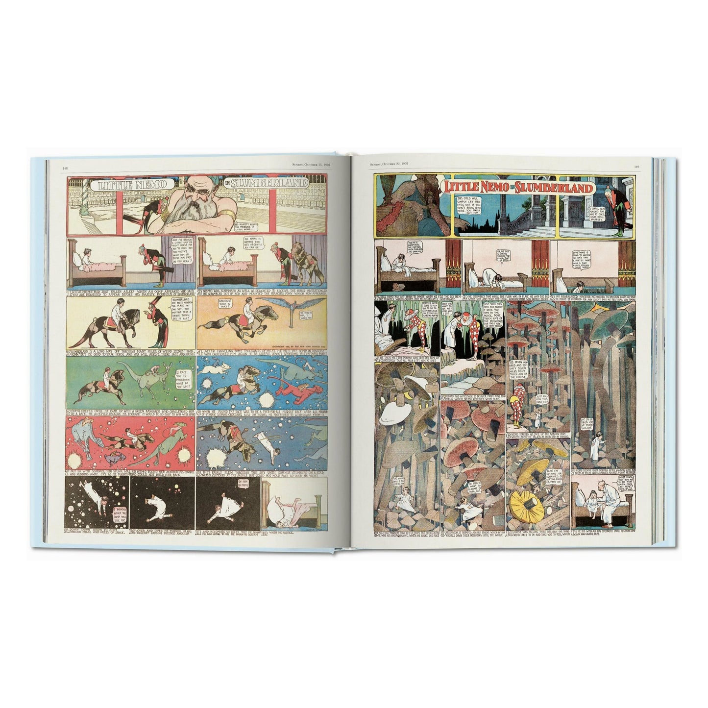 Winsor McCay. The Complete Little Nemo (German, French, English) Book