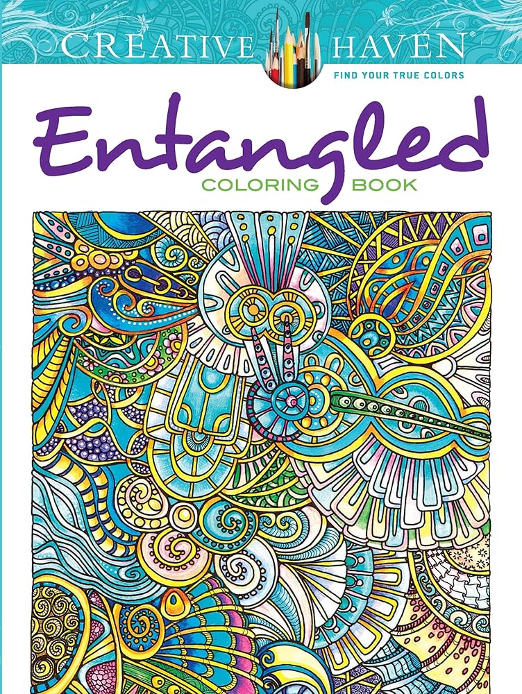 Creative Haven Entangled Coloring Book (Adult Coloring Books: Art & Design)