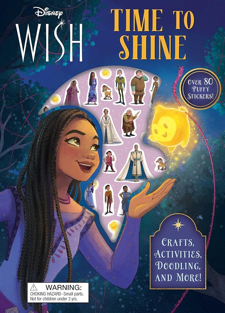 Disney Wish: Time to Shine (Puffy Stickers)