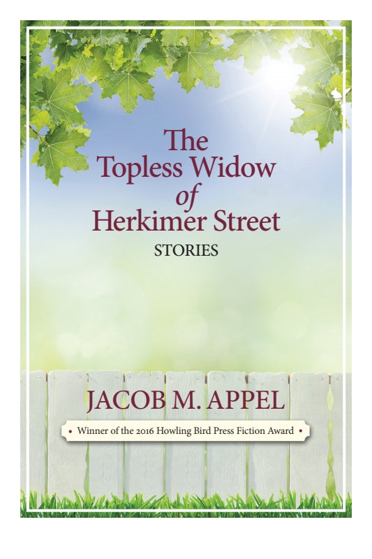 Topless Widow of Herkimer Street Book