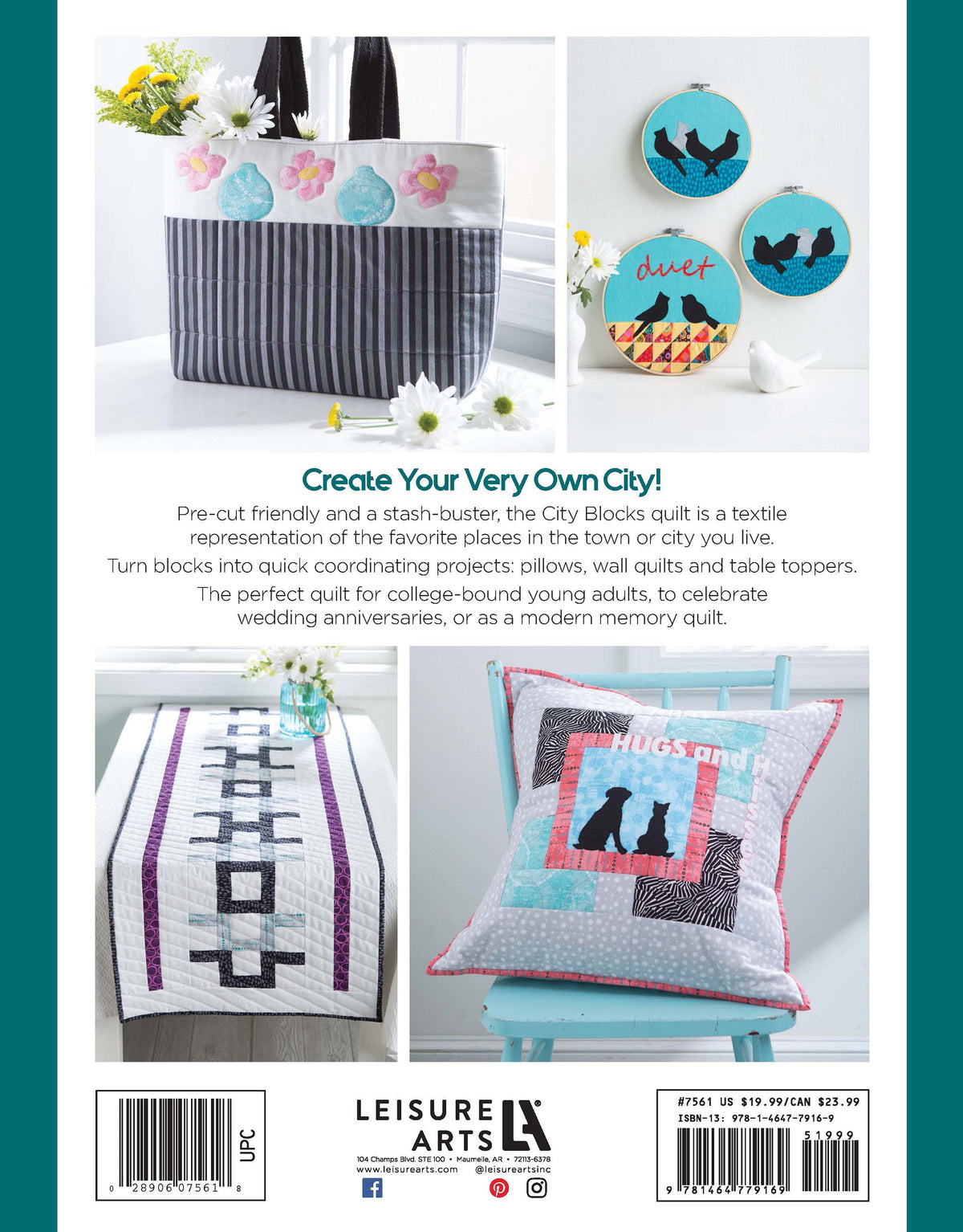 City Blocks—32 Pieced and Applique Blocks Portraying City Life Book