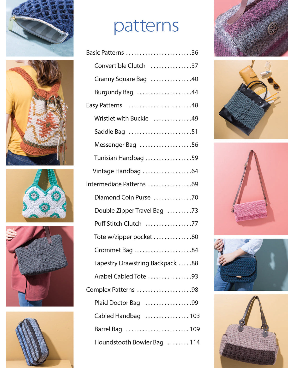 Crochet Handcrafted Handbags Book