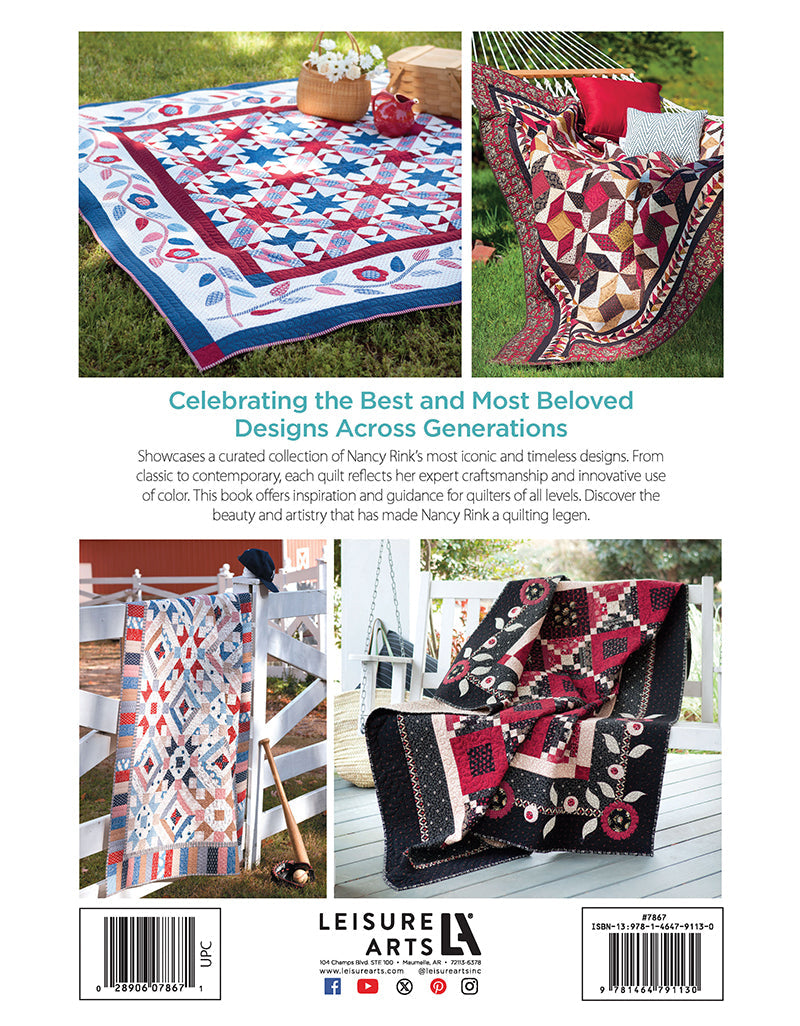 Best of Nancy Rink Quilts Book