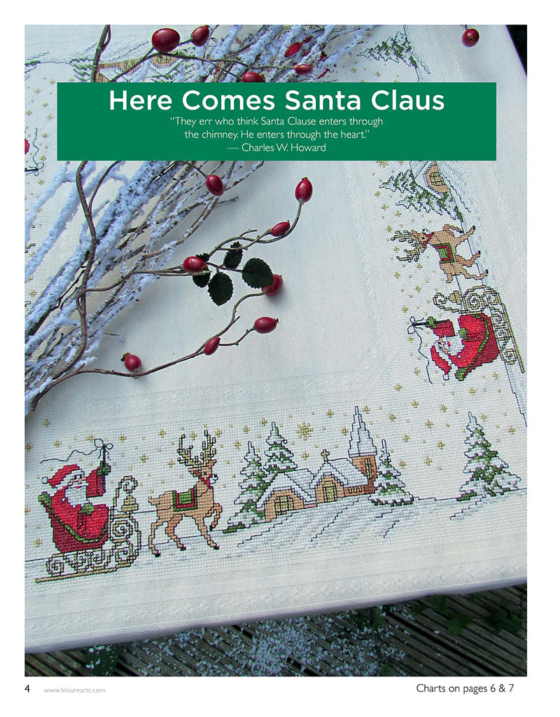 Holiday Cheer in Cross Stitch Book