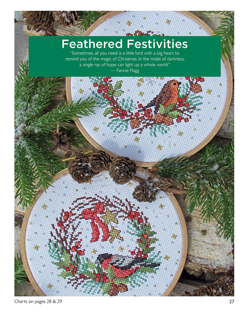 Holiday Cheer in Cross Stitch Book