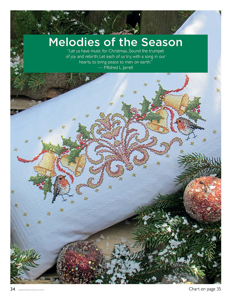 Holiday Cheer in Cross Stitch Book