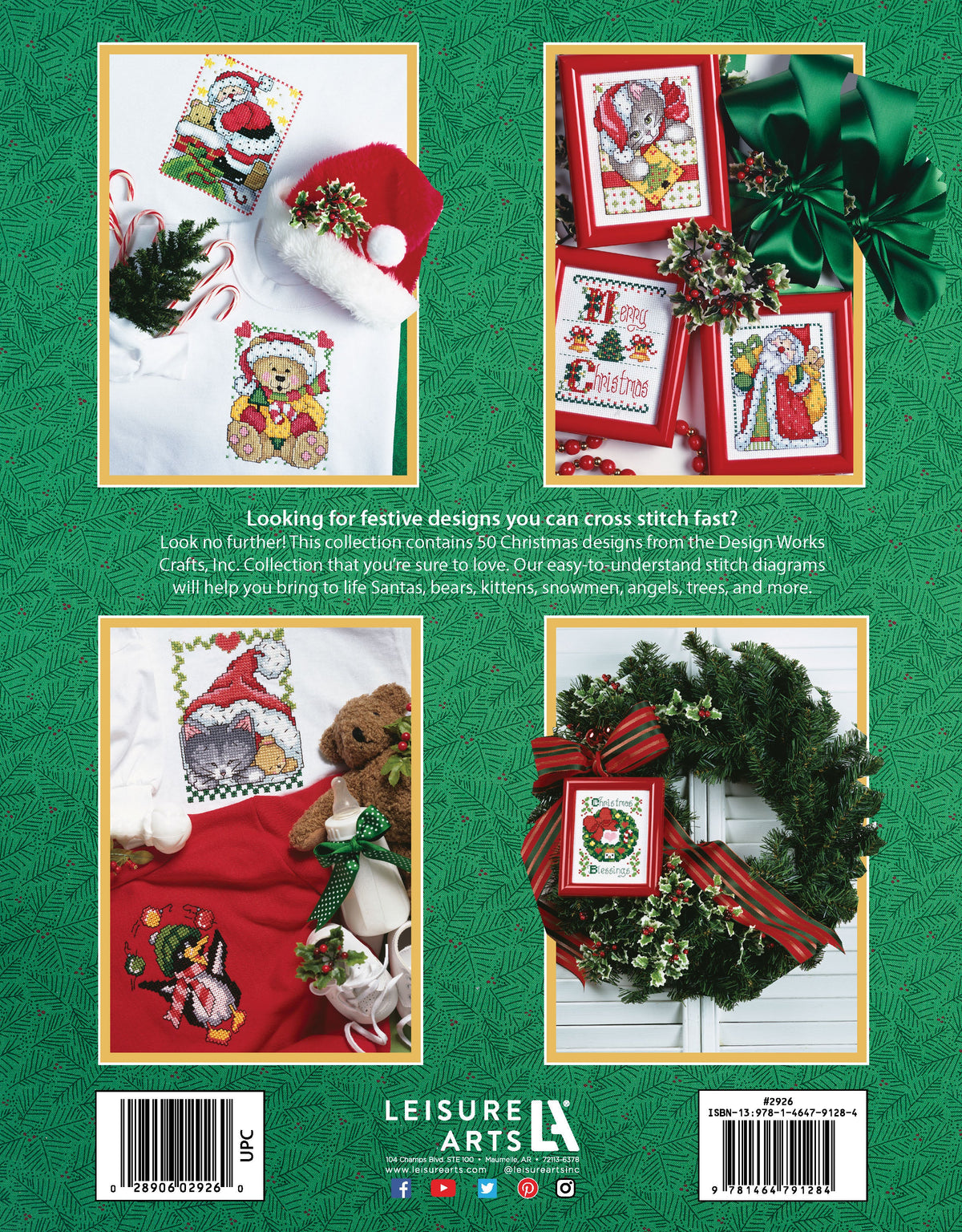 Embroider Fast & Festive 50 Christmas Designs Book