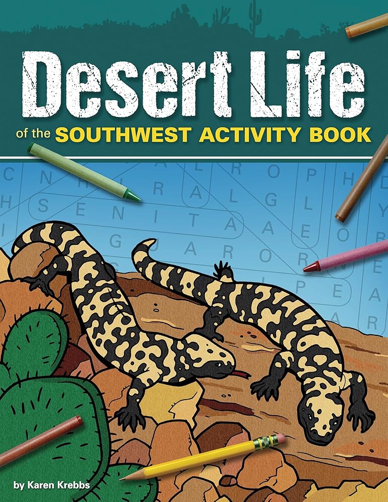 Desert Life of the Southwest Activity Book (Color and Learn)