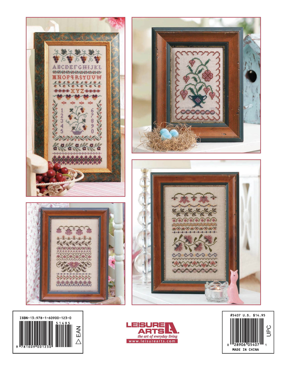 Stitch a Beaded Garden—18 Designs Charted for Beading and Cross Stitch Book