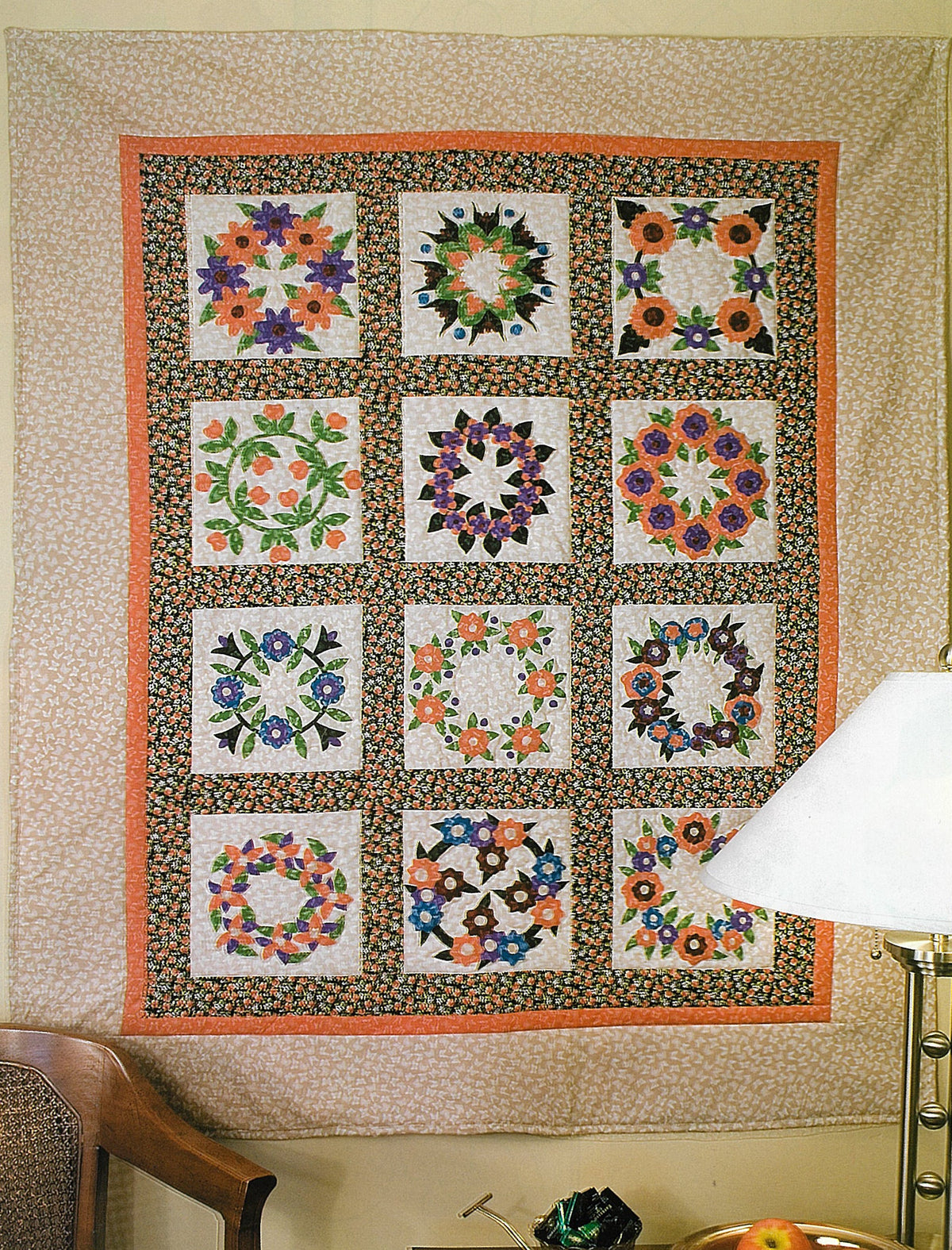 100 Any-Size Applique Blocks Book