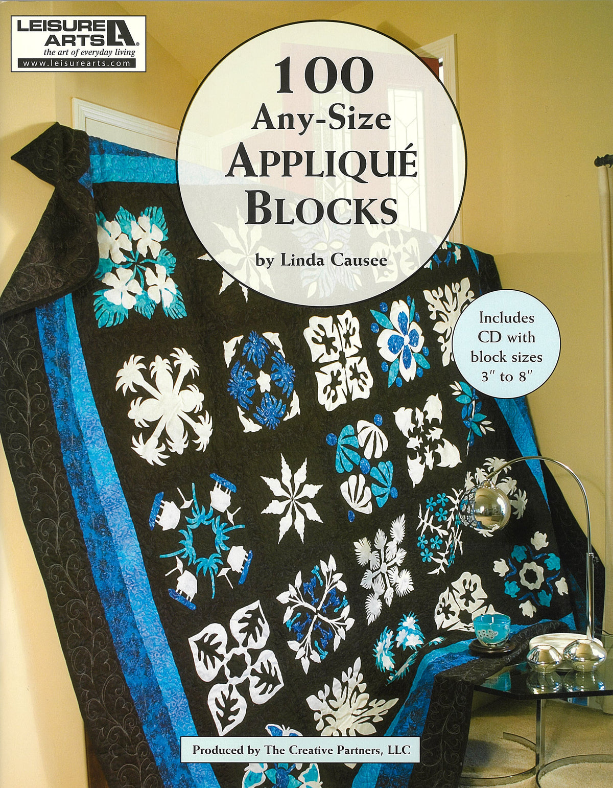 100 Any-Size Applique Blocks Book