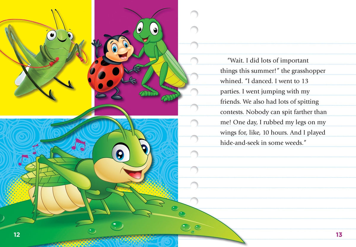 The Ants and the Grasshopper Retold Book