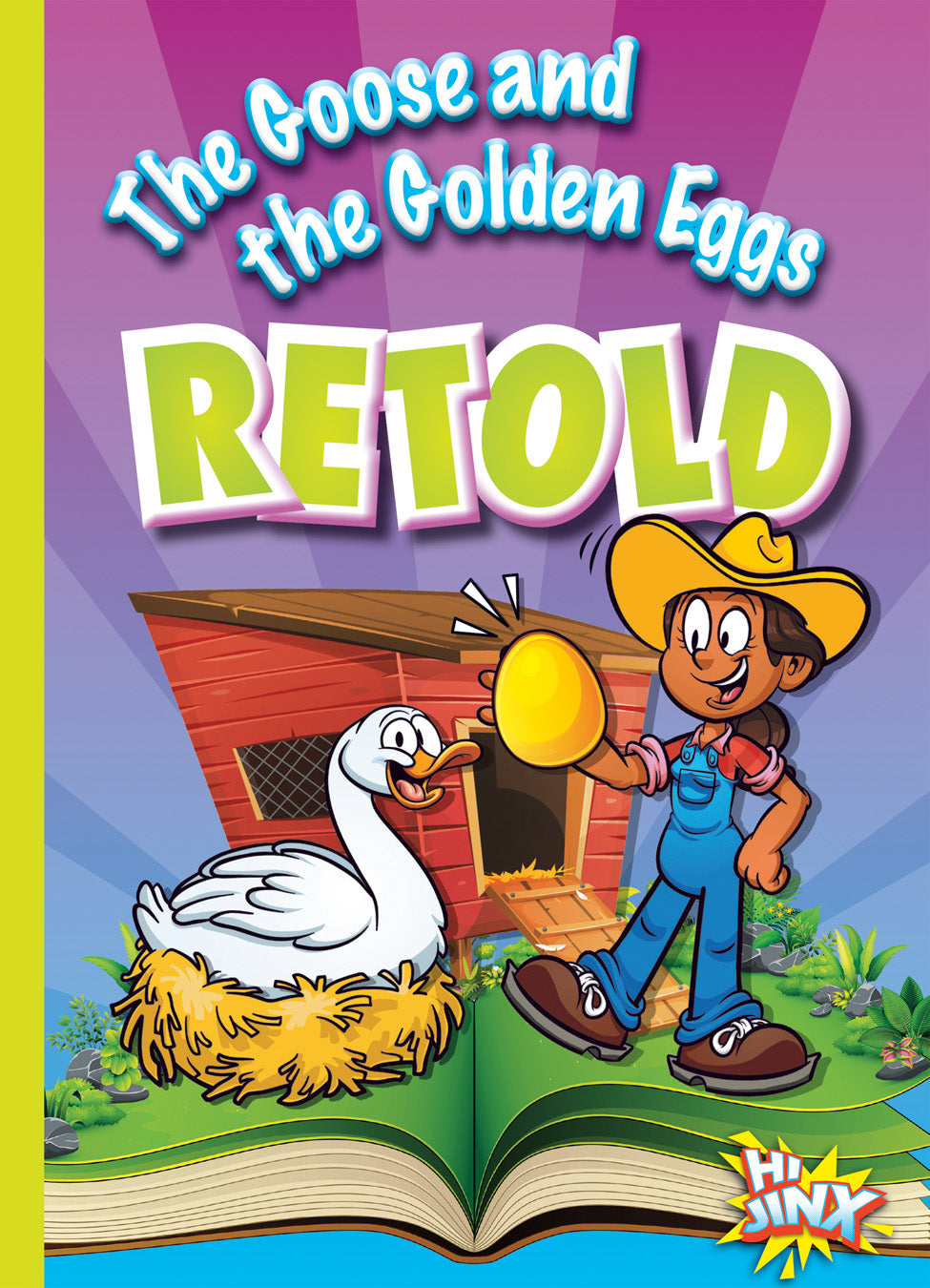 The Goose and the Golden Eggs Retold Book