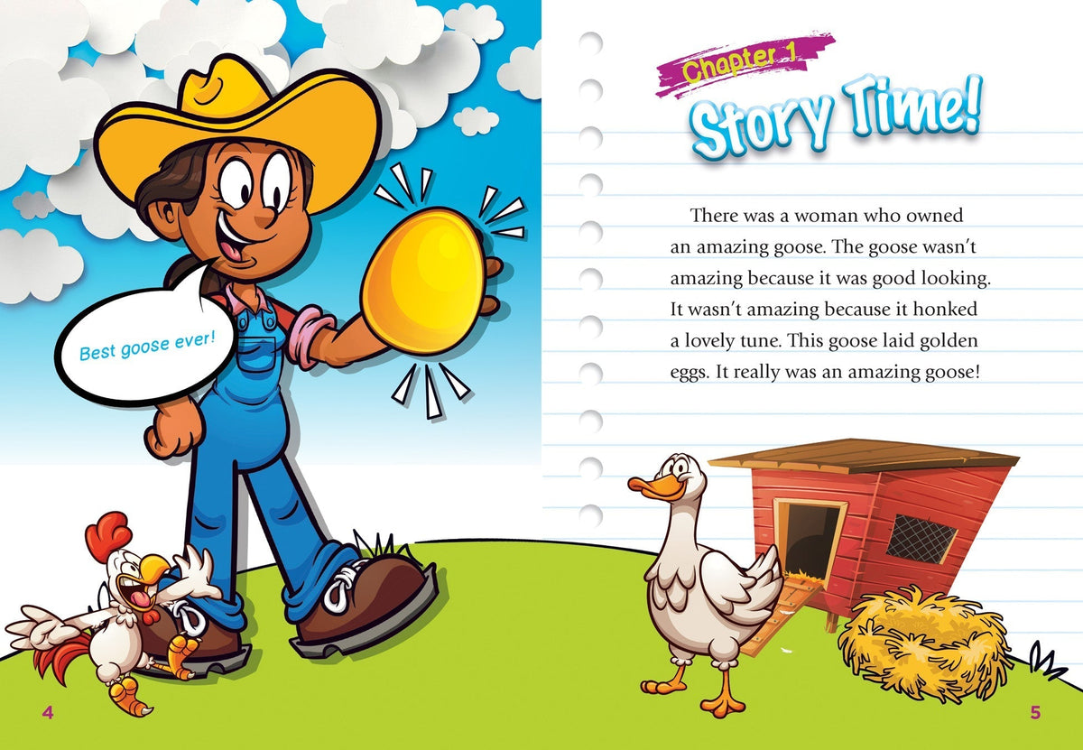 The Goose and the Golden Eggs Retold Book