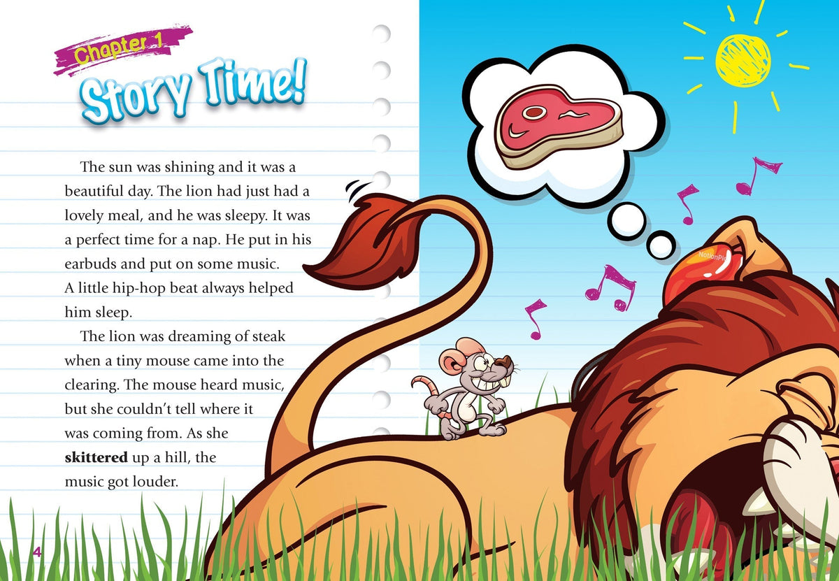 The Lion and the Mouse Retold Book
