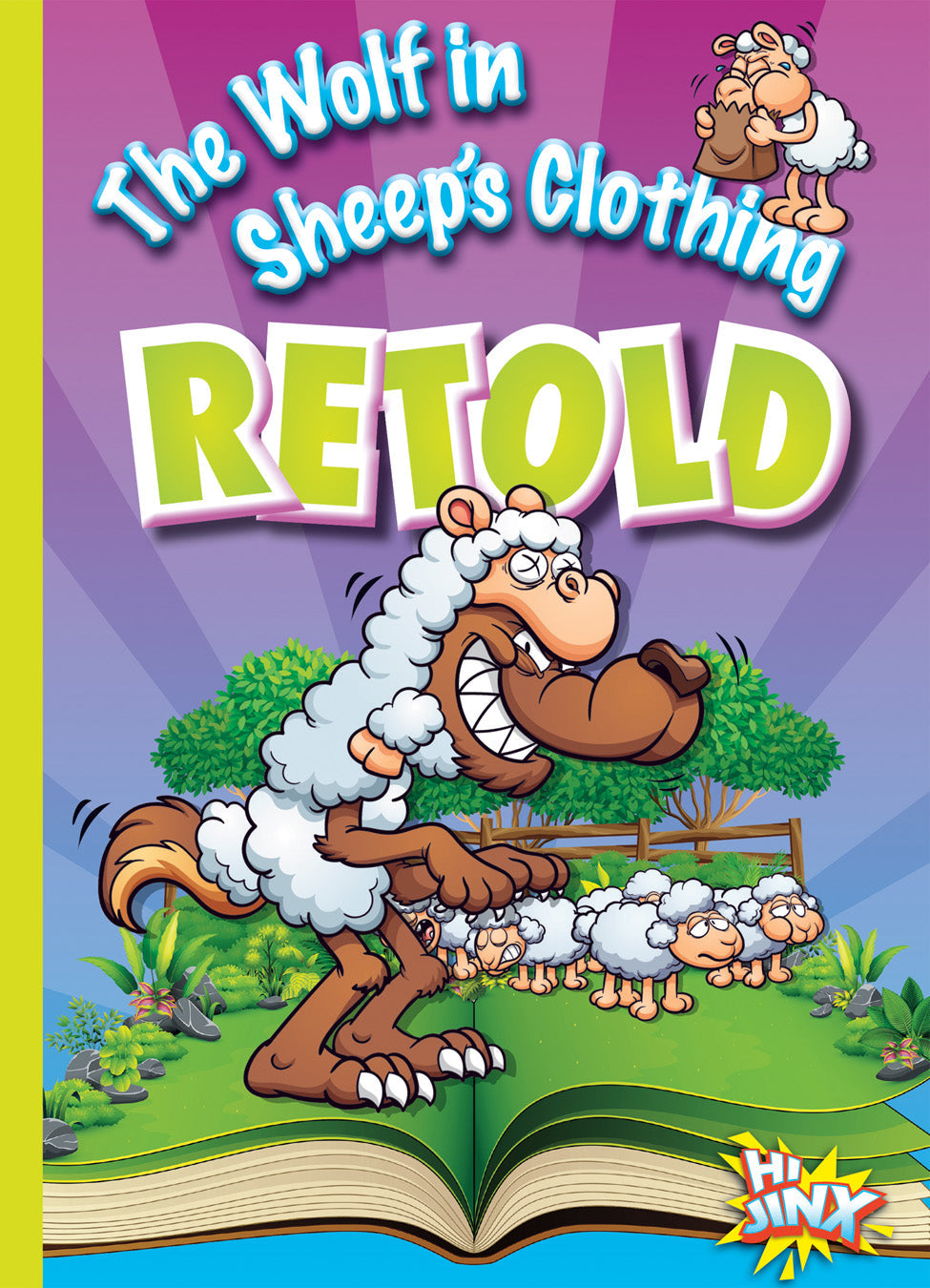 The Wolf in Sheep's Clothing Retold Book