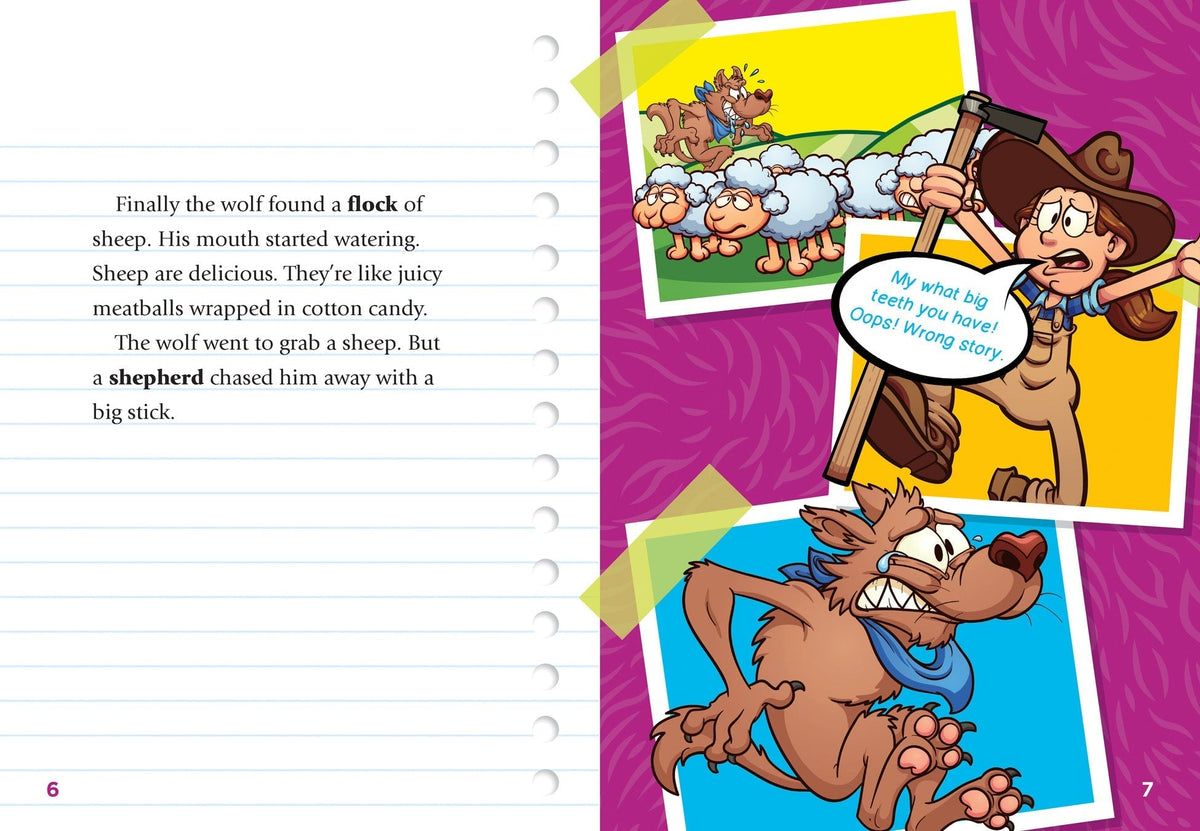 The Wolf in Sheep's Clothing Retold Book