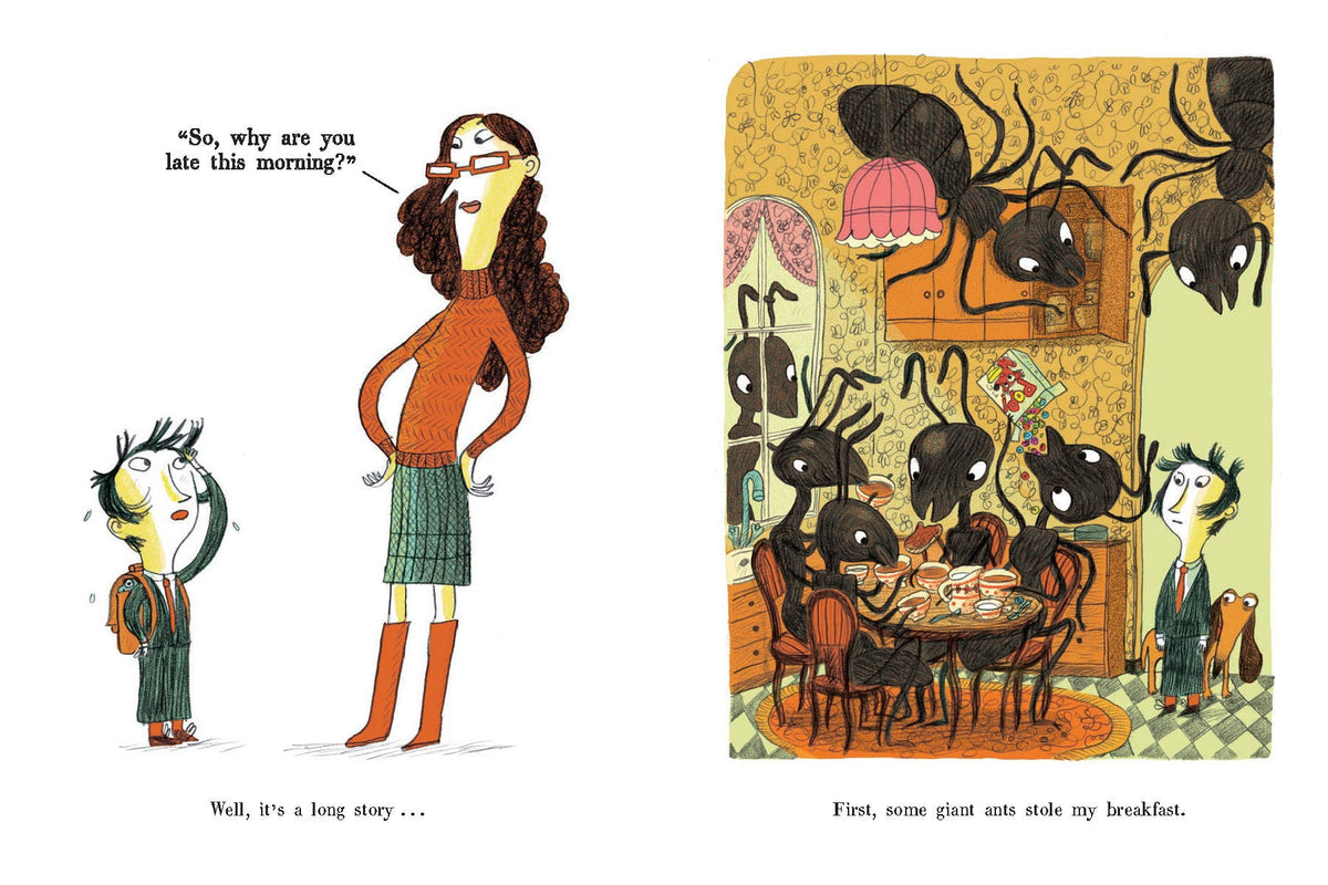 A Funny Thing Happened on the Way to School... Book
