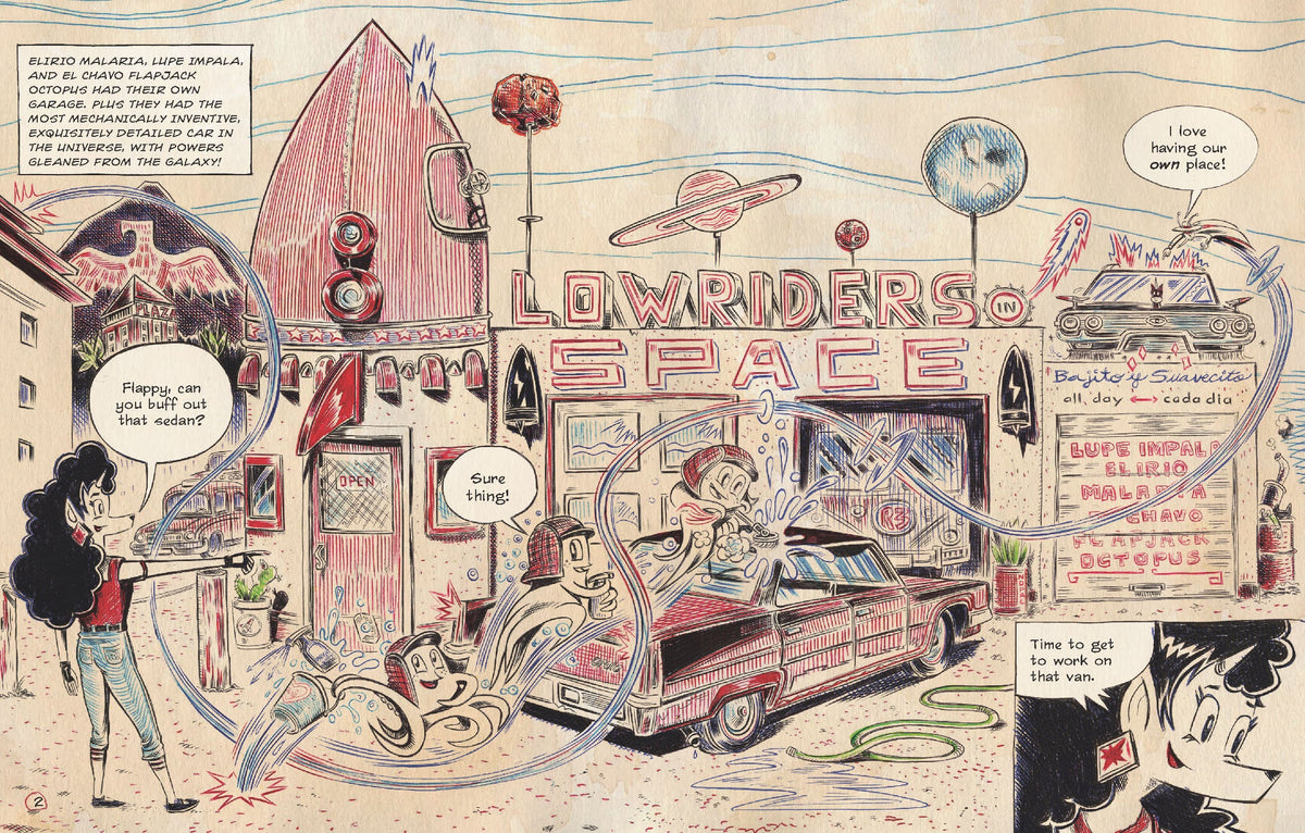 Lowriders to the Center of the Earth Book