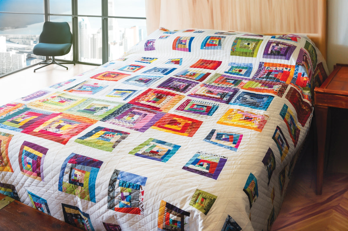 Scrappy Wonky Quilt Block Extravaganza Book