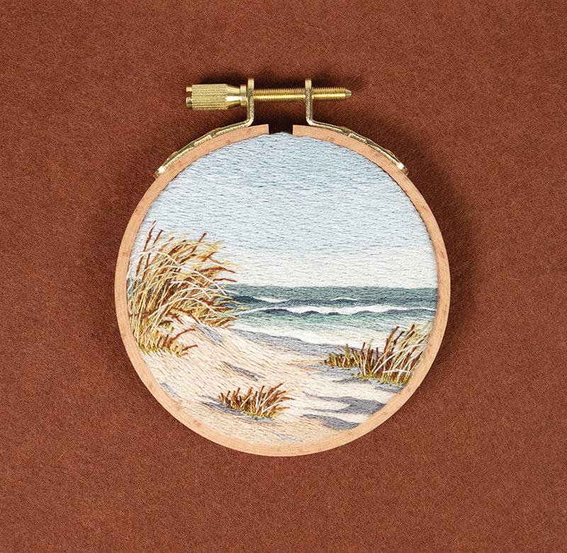 Richly Stitched Landscape Embroidery Book