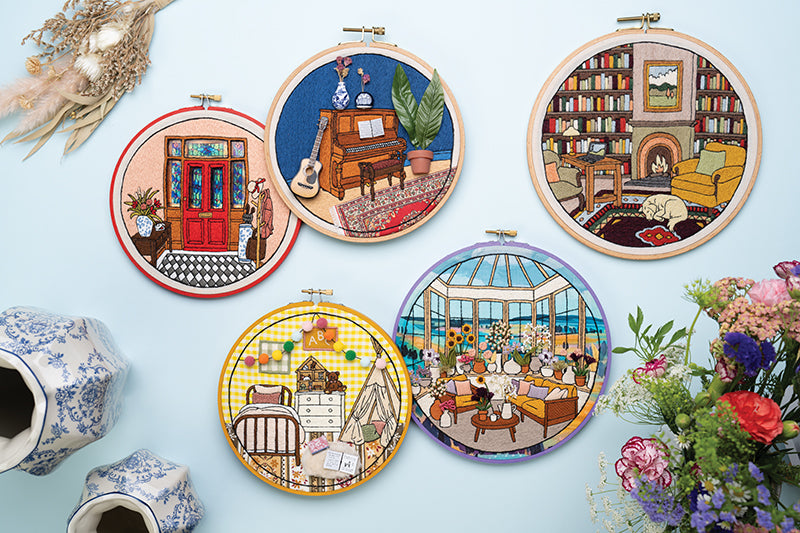 Embroidered Interiors Book