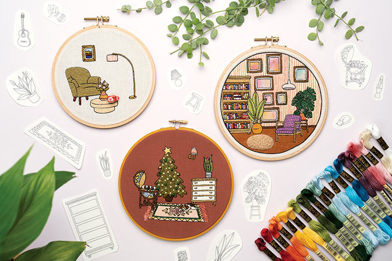 Embroidered Interiors Book