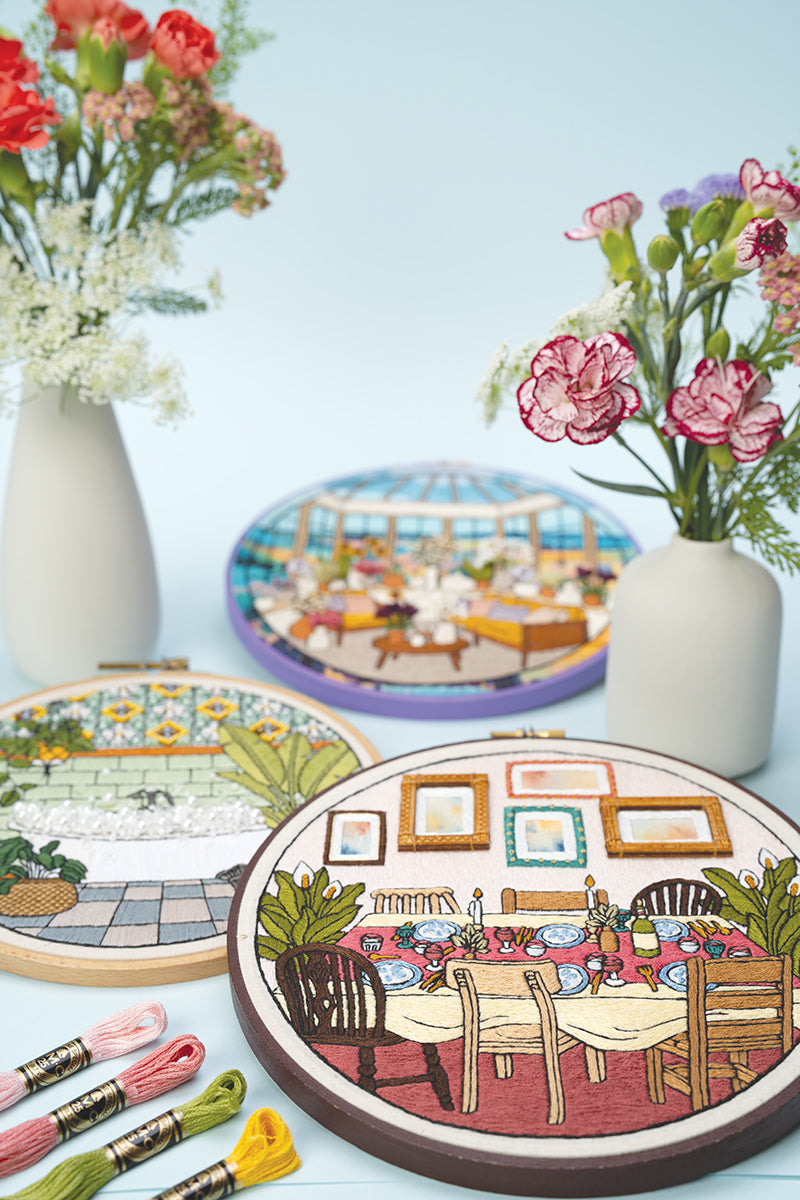 Embroidered Interiors Book