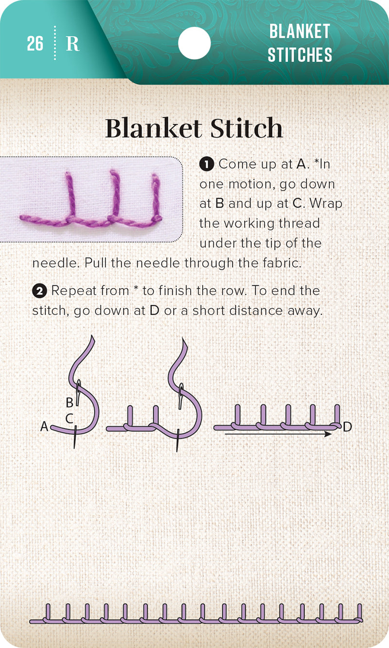 On-the-Go Embroidery Cards Set 1