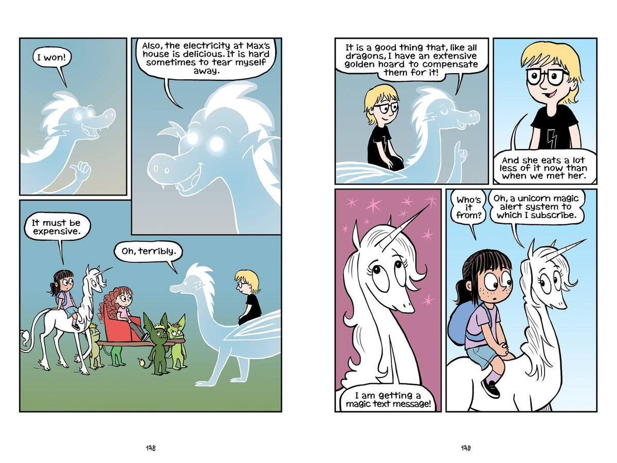 Phoebe and Her Unicorn in the Magic Storm Book
