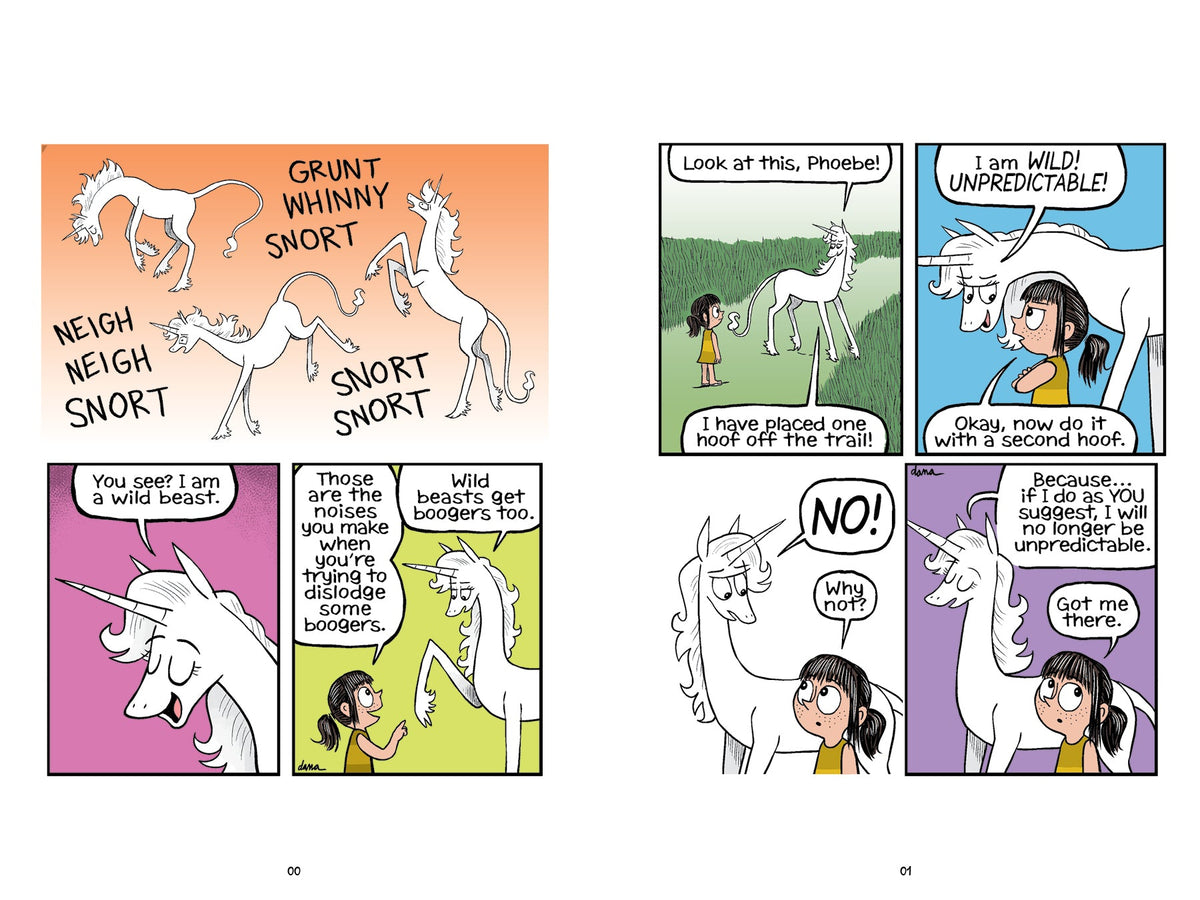 Unicorn Time Machine Book