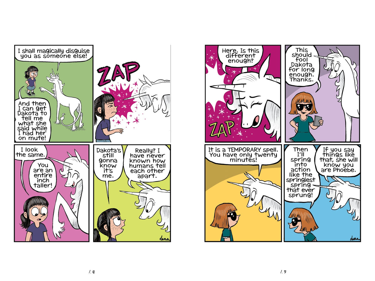 Unicorn Time Machine Book