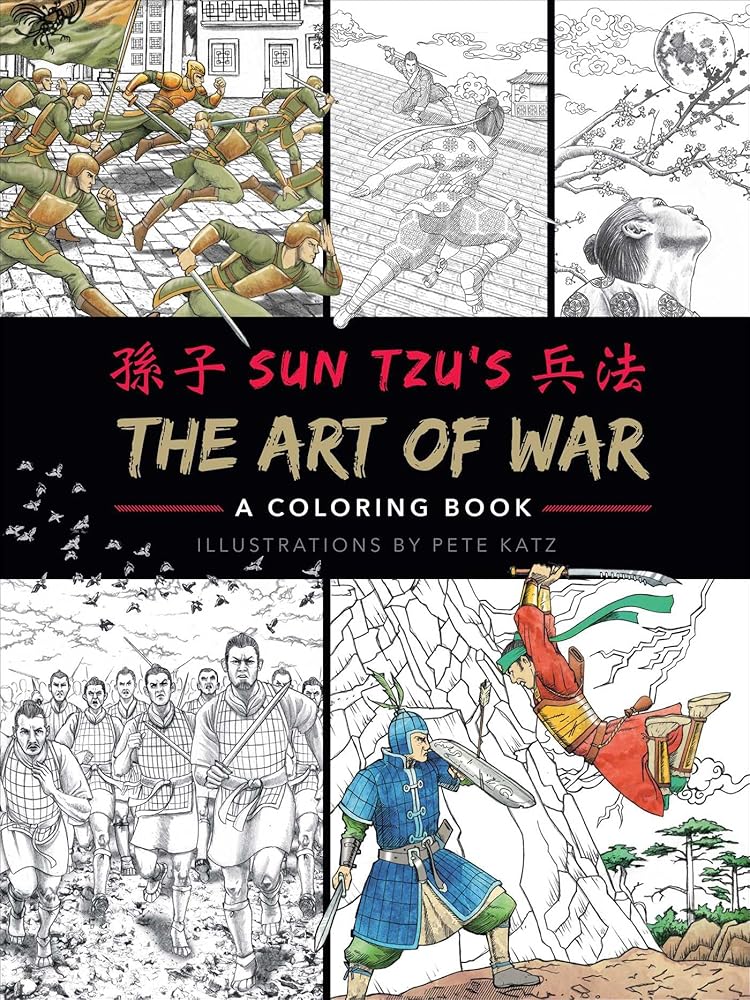 The Art of War: A Coloring Book