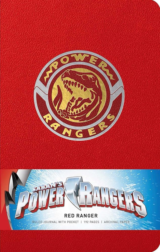 Power Rangers: Red Ranger Hardcover Ruled Journal (90's Classics)