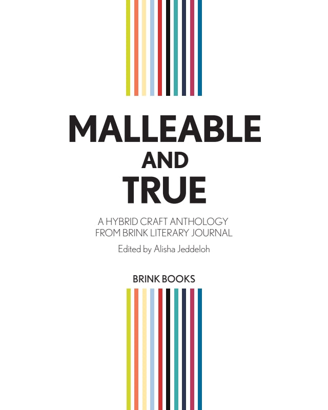 Malleable and True: A Hybrid Craft Anthology from Brink Literary Journal Book
