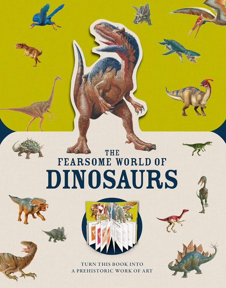 Paperscapes: The Fearsome World of Dinosaurs: Turn This Book Into a Prehistoric Work of Art