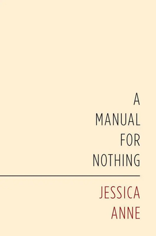 A Manual For Nothing Book