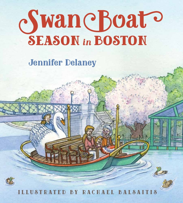 Swan Boat Season in Boston Book